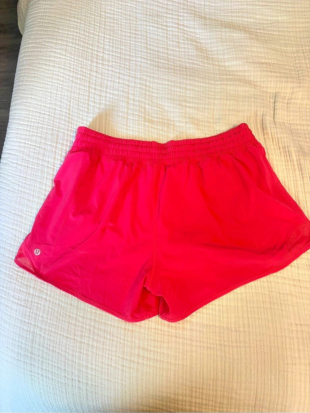 Lululemon Hotty Hot Low-Rise Short 4 inch Athletic Shorts Pink